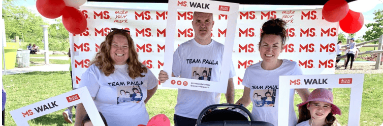 Families gather to support MS Walk