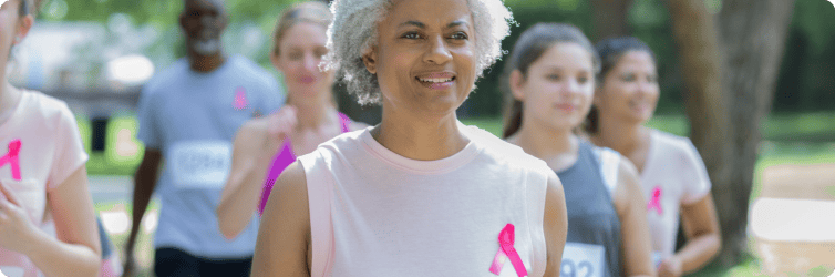 Participants running in the 2023 Canadian Cancer Society CIBC Run for the Cure