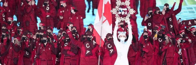 Team Canada ceremony